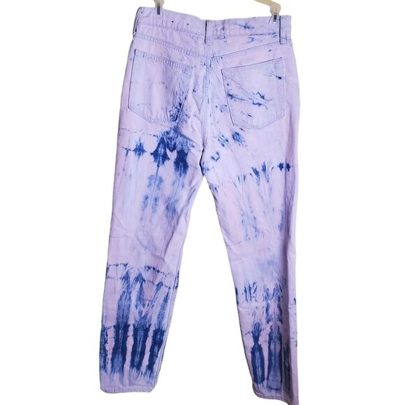 Gap Tie Dye Straight Cut Jeans Size 4 Tall - Picture 3 of 11